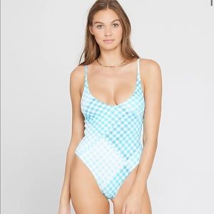 L Space Gianna One Piece Swimsuit Small PPL